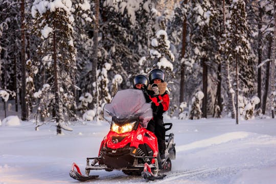 Amethyst mine adventure and snowmobile safari