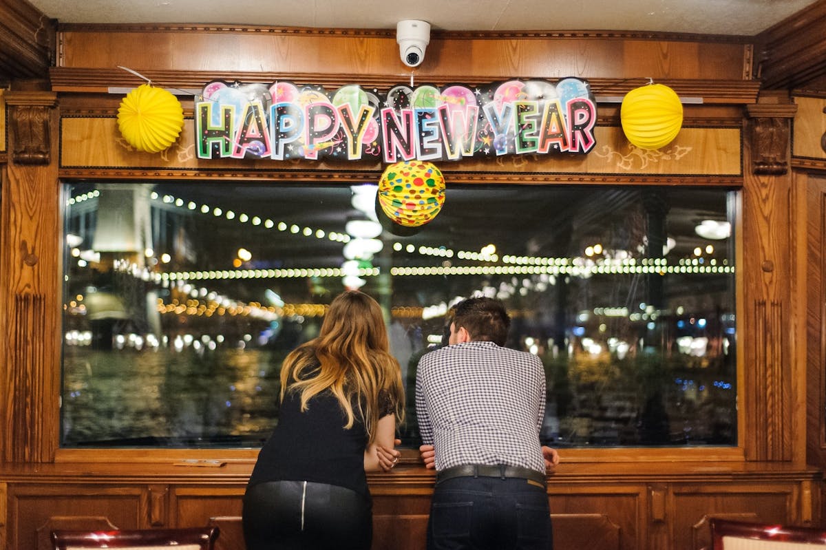 Nieuwjaarsparty op de Donau in Boedapest