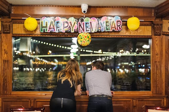 Silvesterparty auf der Donau in Budapest