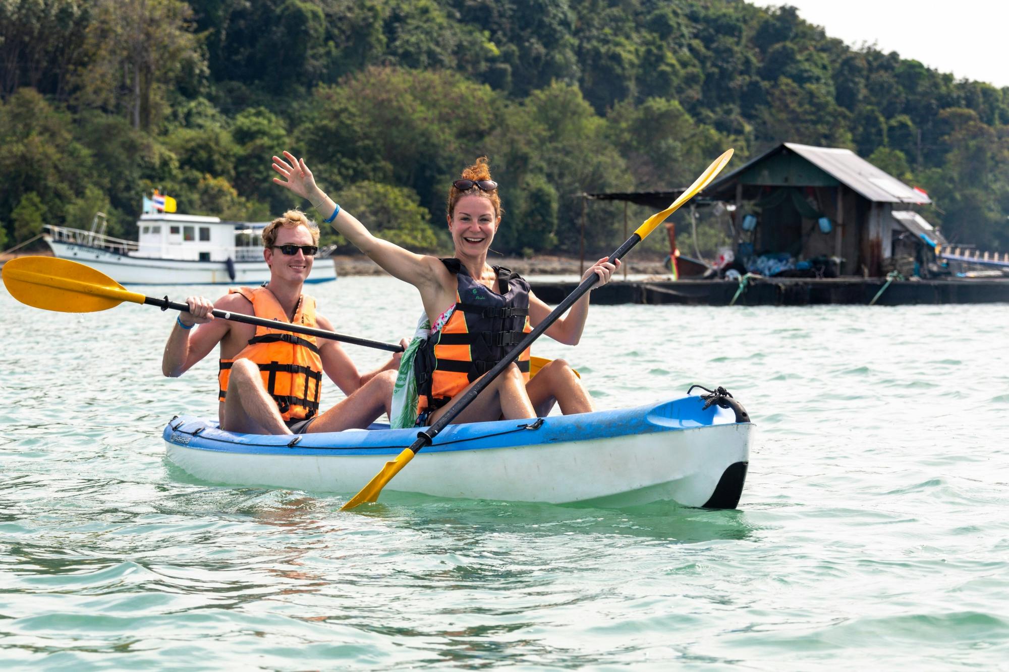 Phang Nga Bay Kayak Tour with Sea Caves