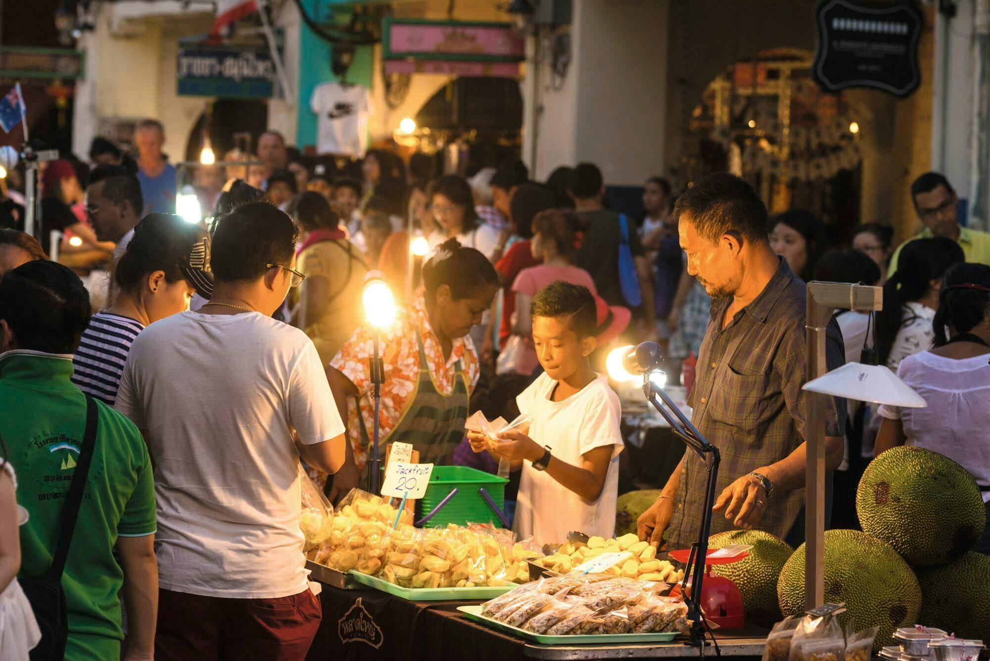 Tour of Phuket Old Town with Thalang Road Night Market