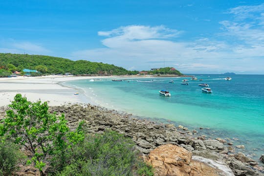 Panoramica di Pattaya e Isola dei Coralli in motoscafo da Bangkok