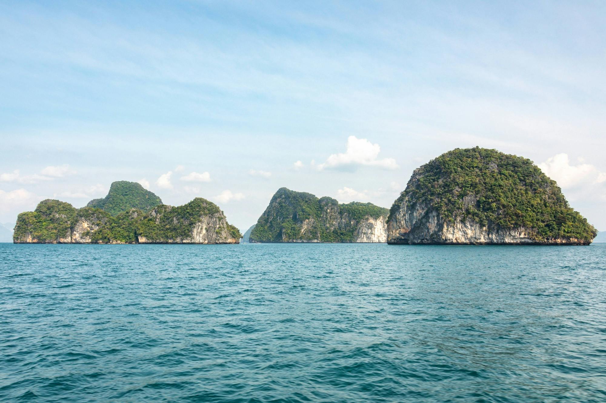 Full Day Phang Nga with Sea Kayak by Speedboat from Khaolak