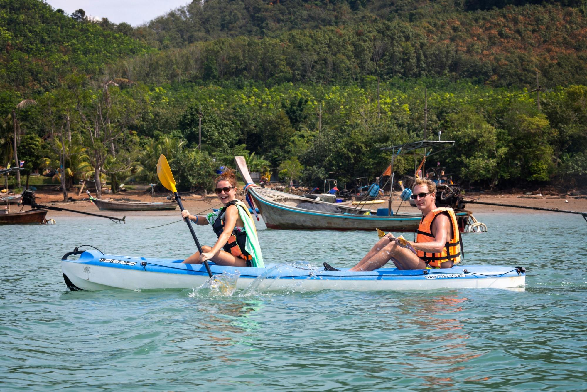 Full Day Phang Nga with Sea Kayak by Speedboat from Khaolak