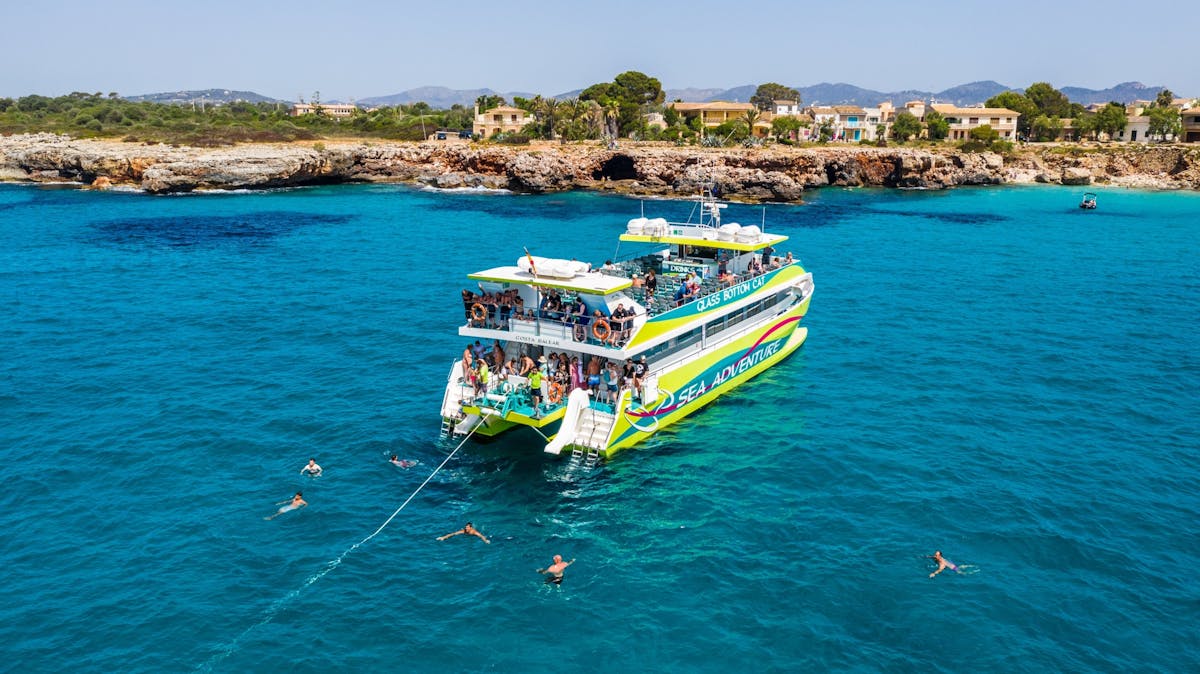 Shuttleboot heen en terug van Cala Bona naar Cala Ratjada