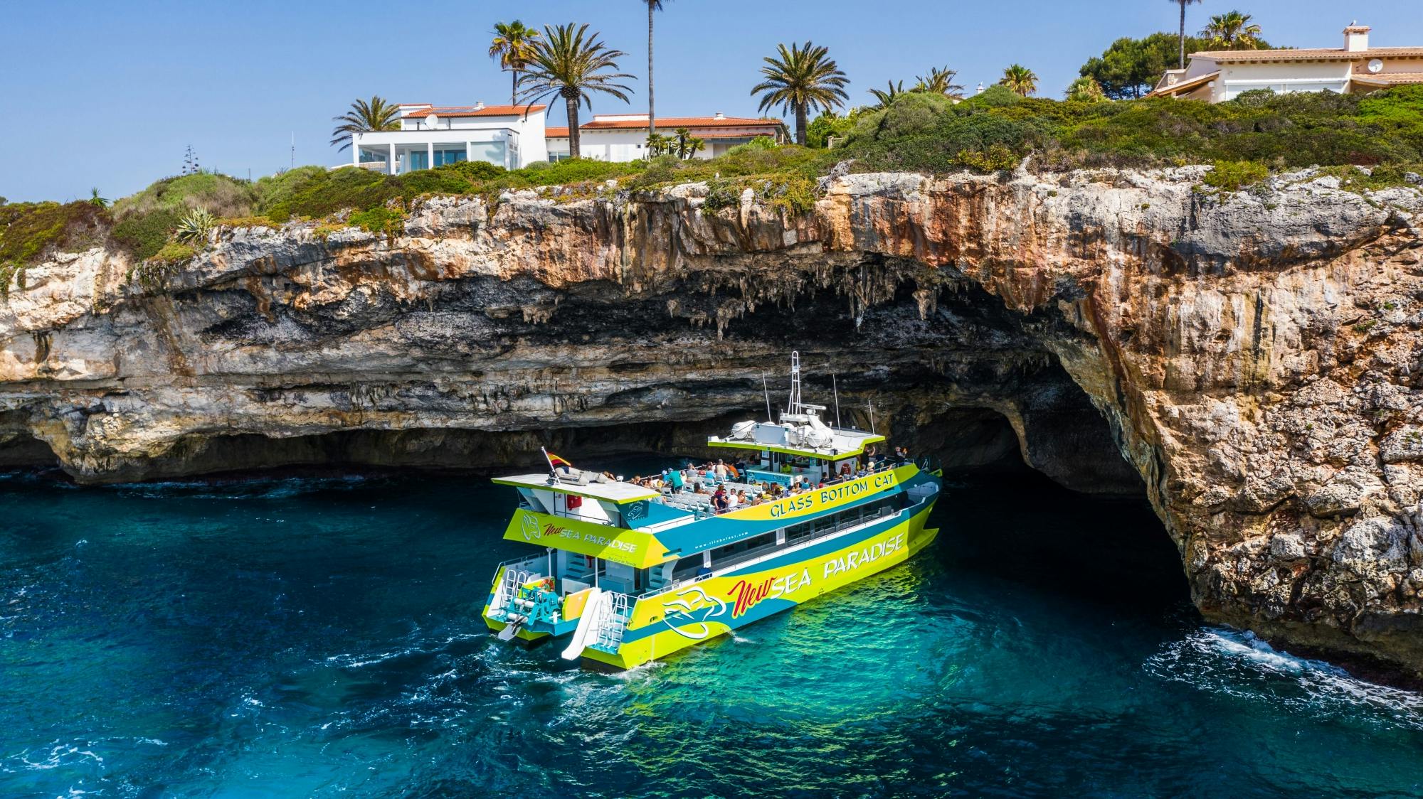 Barco de transporte de Porto Cristo para Cala Millor