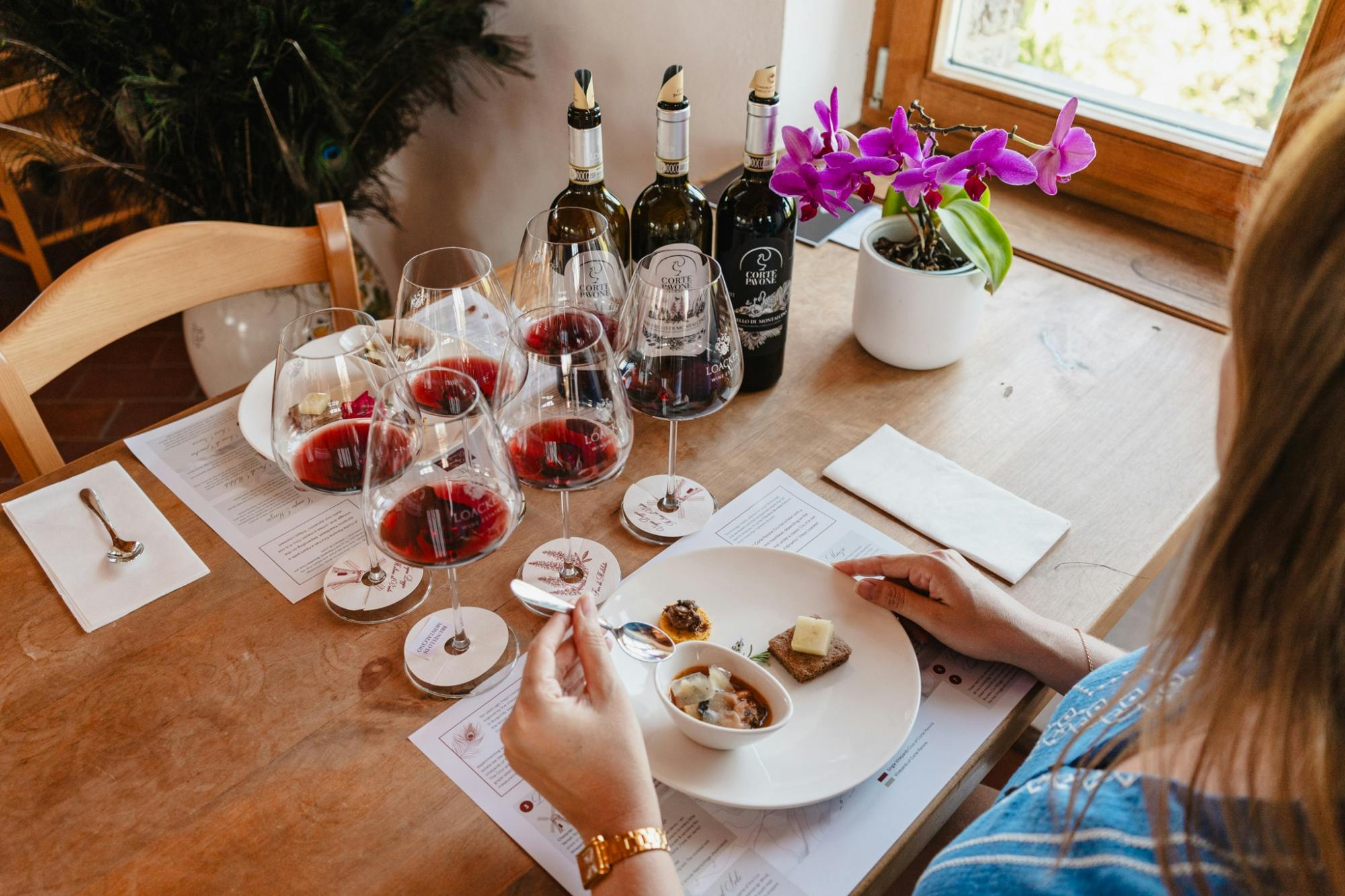 Guided Winery Tour and Gourmet Tasting in Montalcino