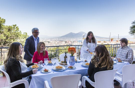 Cooking class and tasting at a Cesarina's home in Naples