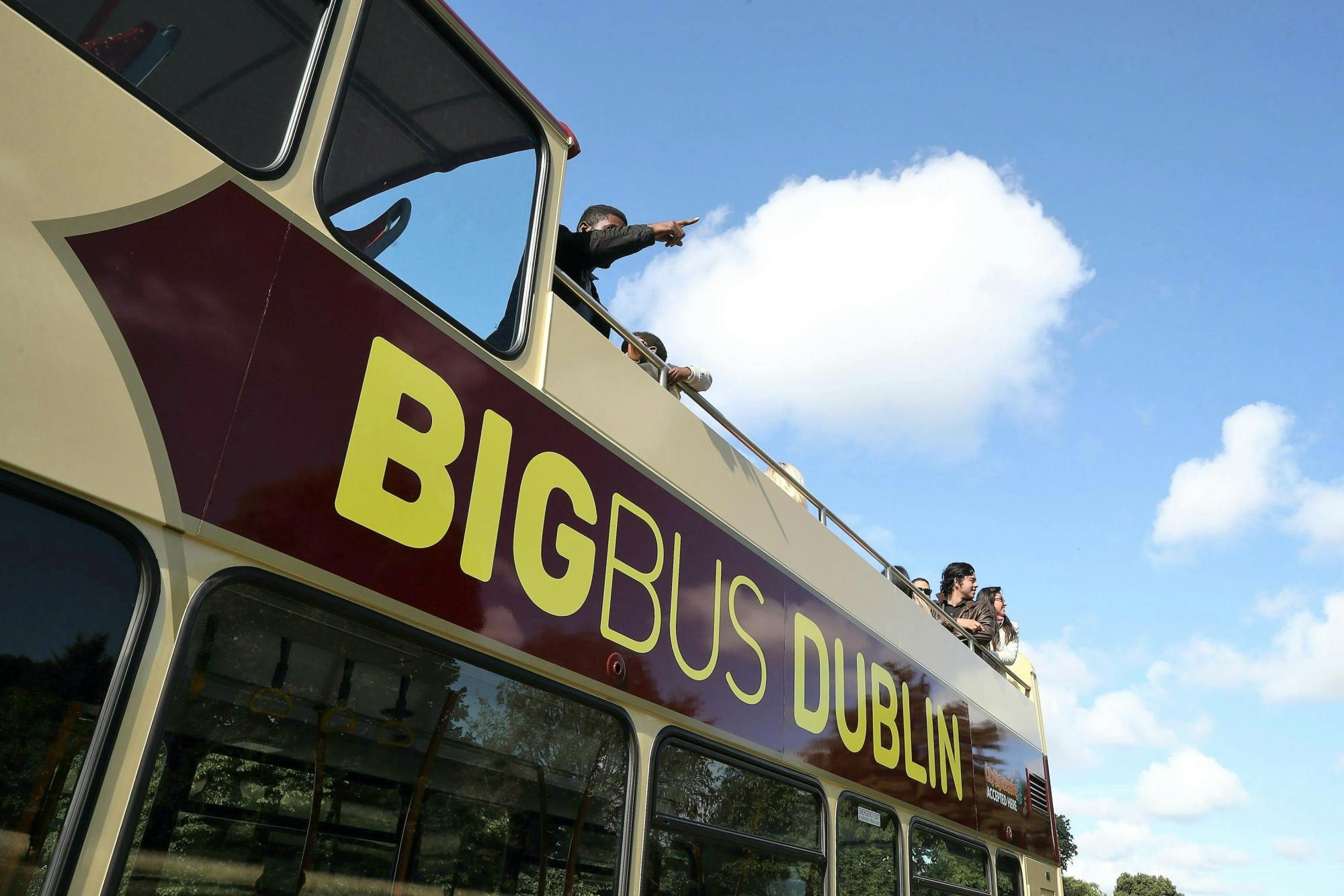 Big Bus tour of Dublin