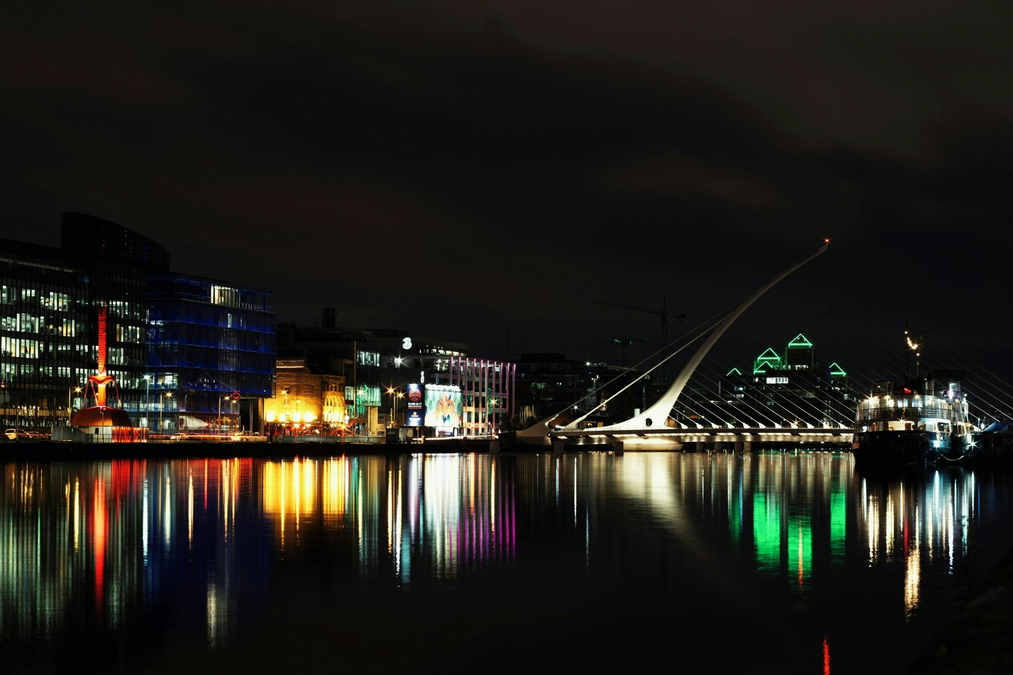 Big Bus panoramic night tour of Dublin