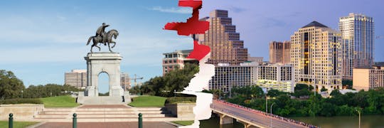 Houston and Austin Self-Guided Driving Tour