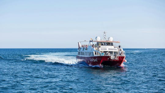 Balsa de ida e volta de Cala Pada para Formentera