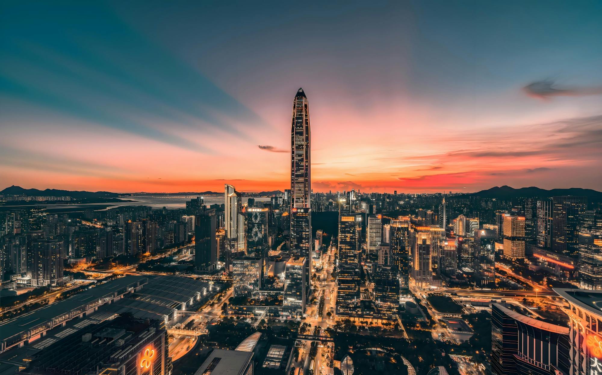 Ingresso generale al ponte di osservazione del centro finanziario Ping An di Shenzhen