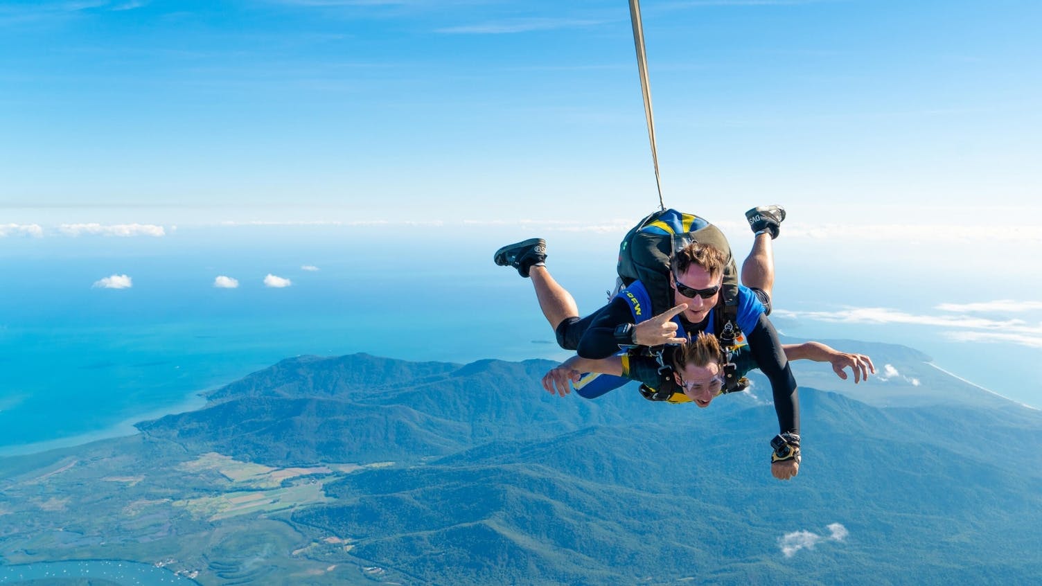 Experiência de salto de paraquedas de 15.000 pés em Cairns North Queensland