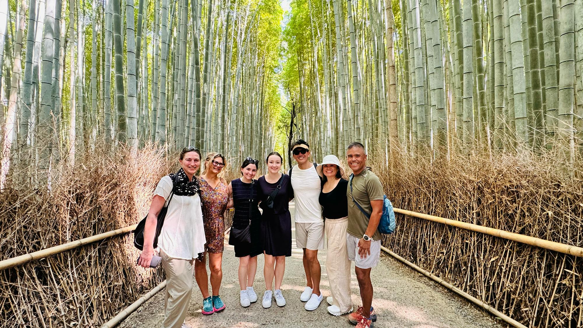 Arashiyama highlights walking tour with bamboo forest and monkey park