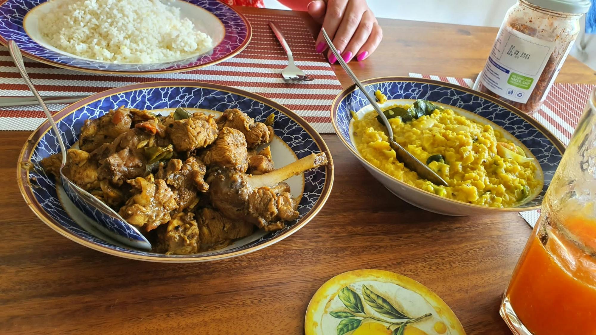 Kulturelles Speiseerlebnis mit einer einheimischen Familie in Galle