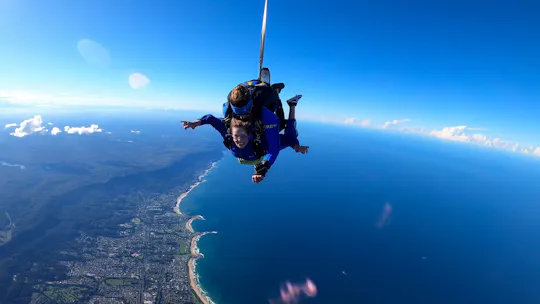 Aventure en parachute au-dessus de Sydney-Wollongong à 15 000 pieds