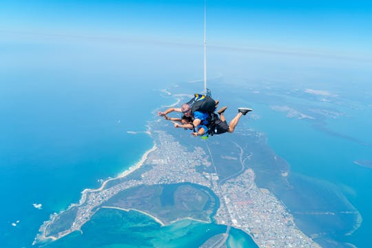 15.000 ft Newcastle Skydive in het weekend met transfer vanuit Sydney