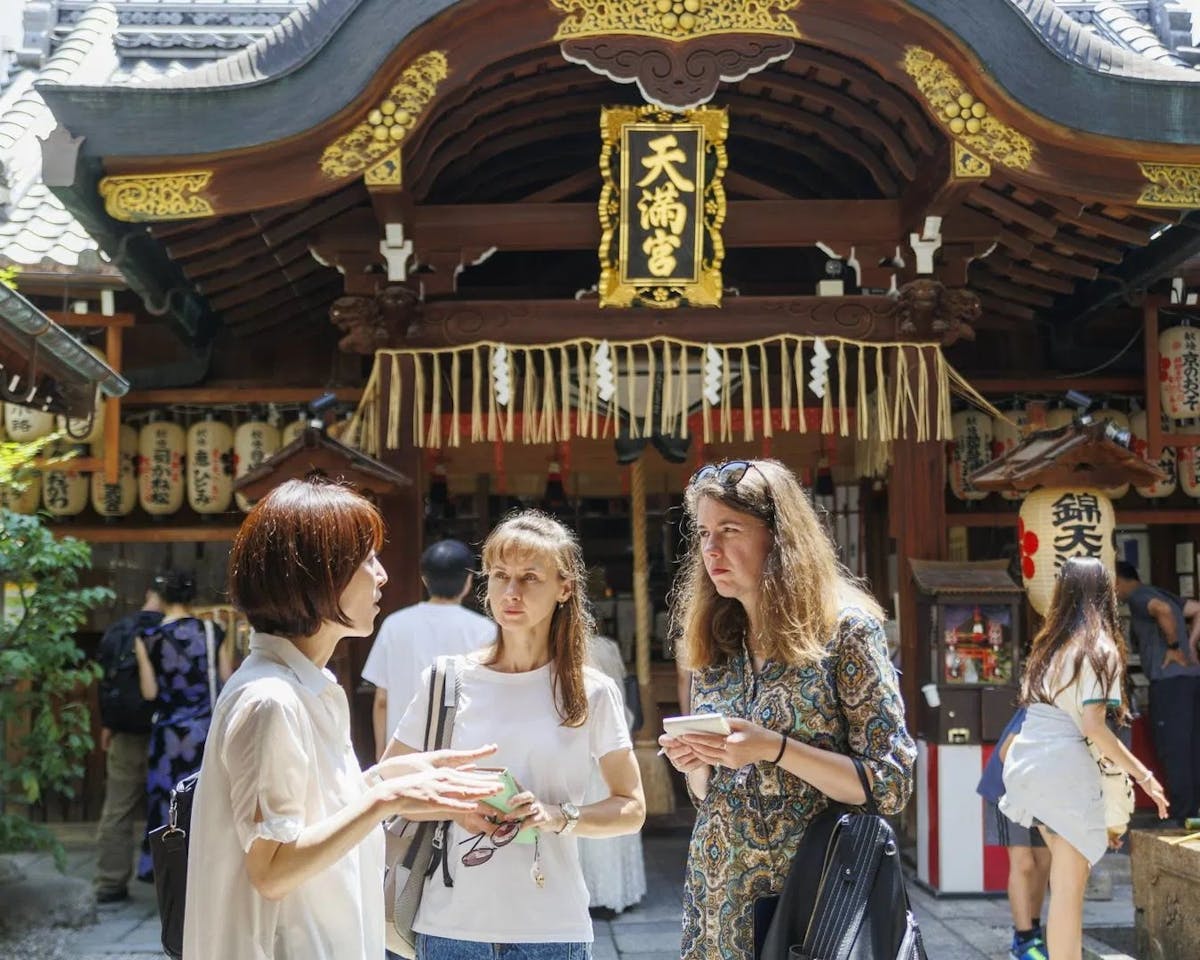 Tour a piedi di Kyoto e shopping al mercato di Nishiki