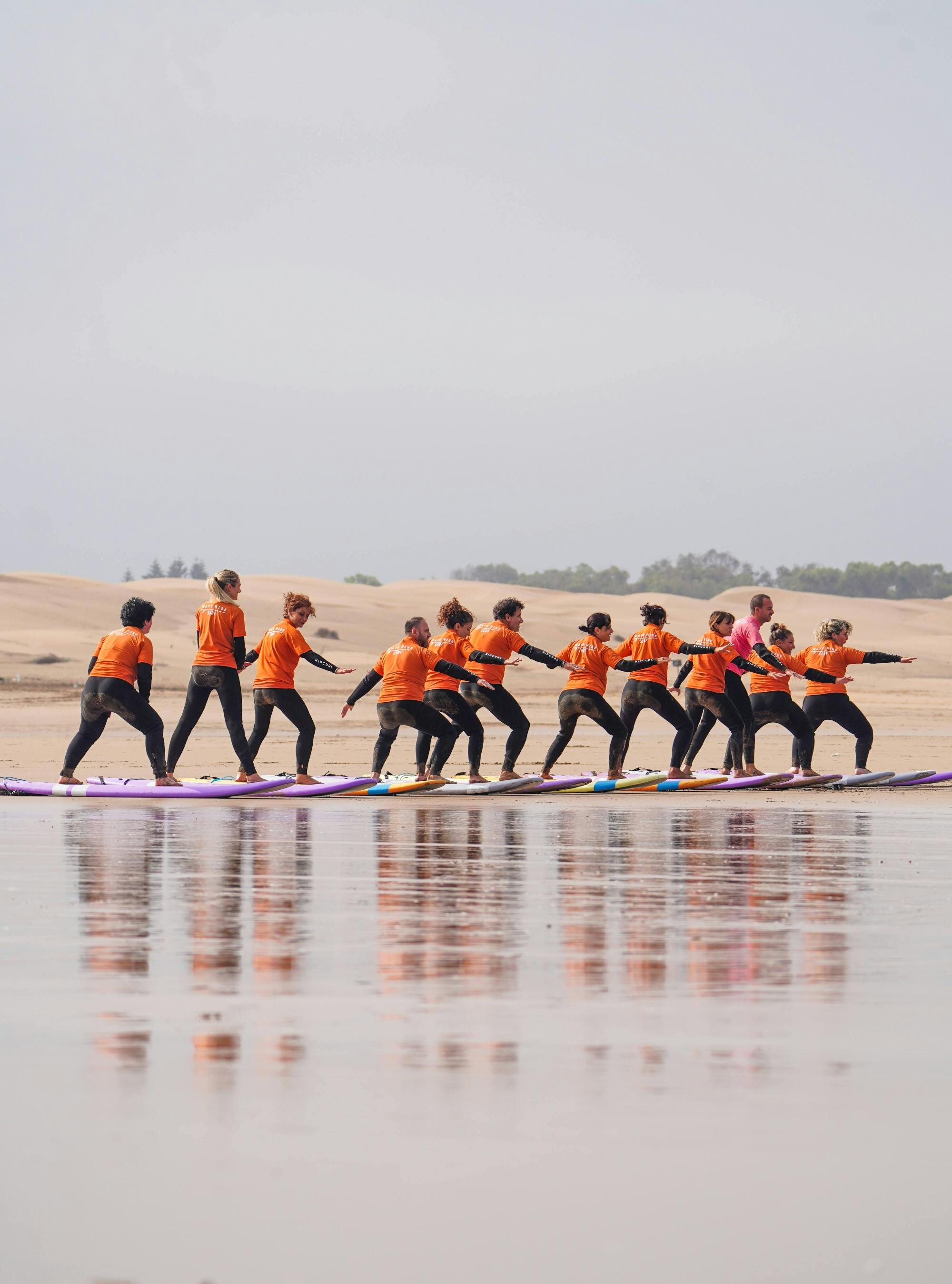 Surfing lesson in Agadir