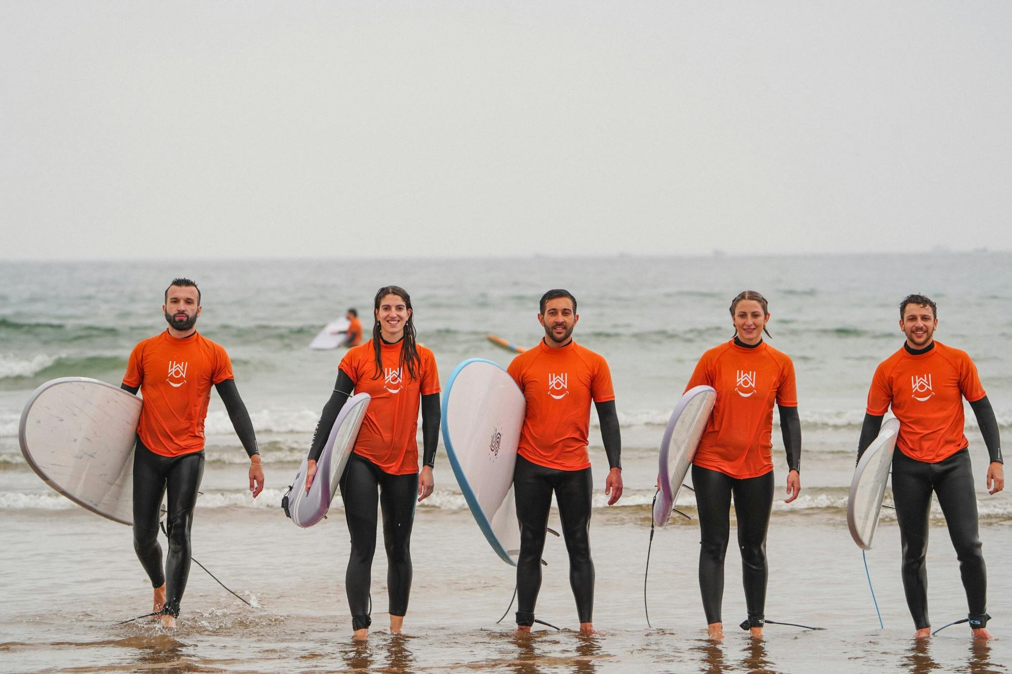 Surfing lesson in Agadir