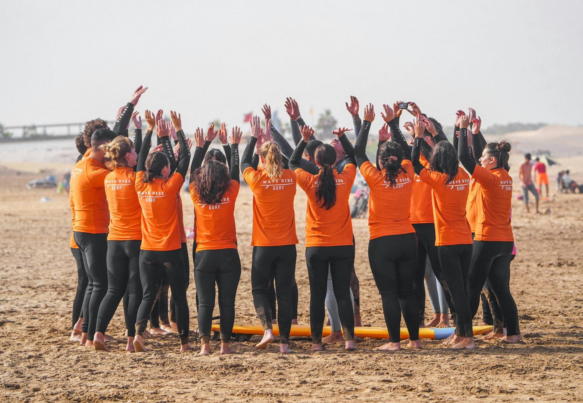 Surfing lesson in Agadir