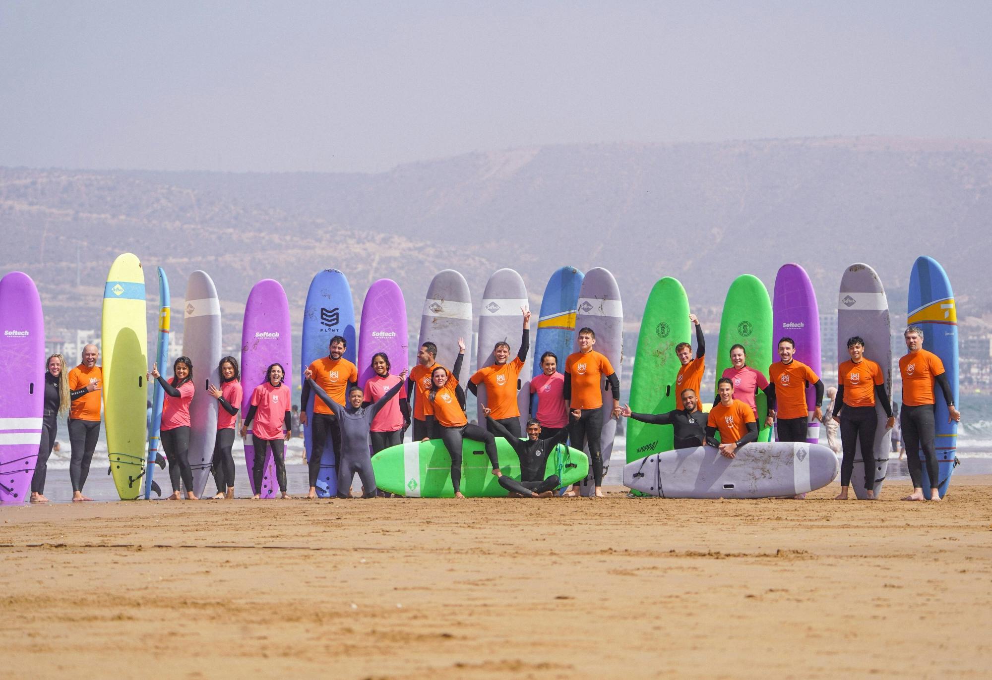 Surfing lesson in Agadir