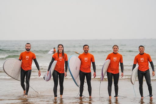 Surfing lesson in Agadir