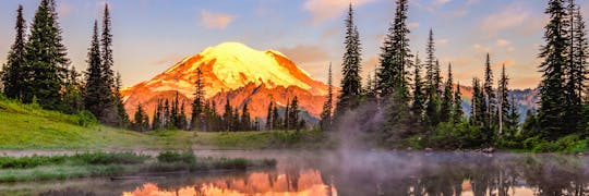 Recorrido en audio autoguiado por Seattle, el Parque Nacional Olímpico y el monte Rainer