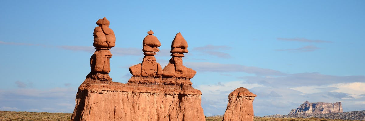 Tour en automóvil autoguiado por el parque estatal Goblin Valley