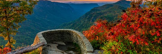 Blue Ridge Parkway zelfgeleide audiotour van Asheville naar Roanoke