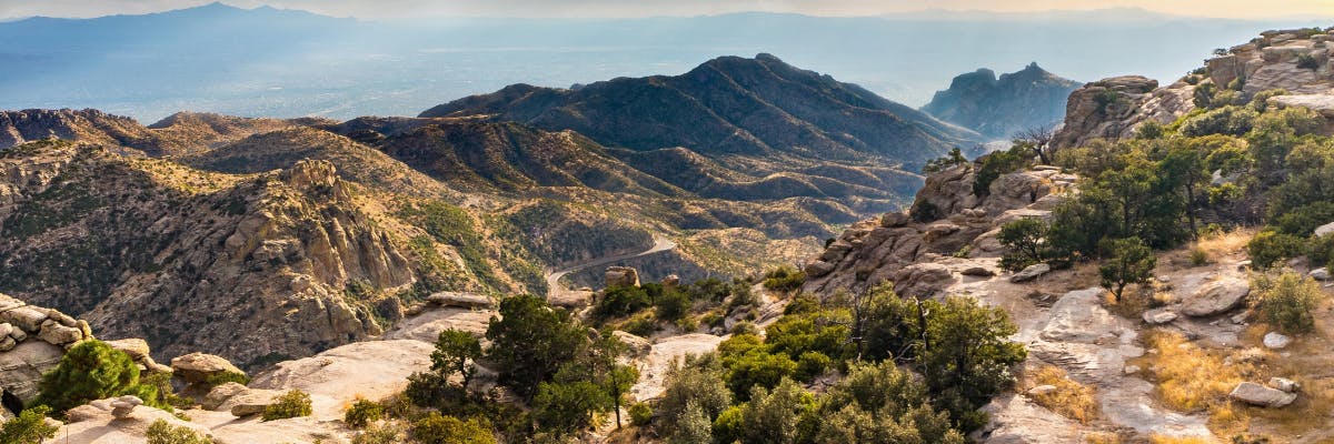 Passeio de áudio autoguiado pela Mount Lemmon Scenic Byway