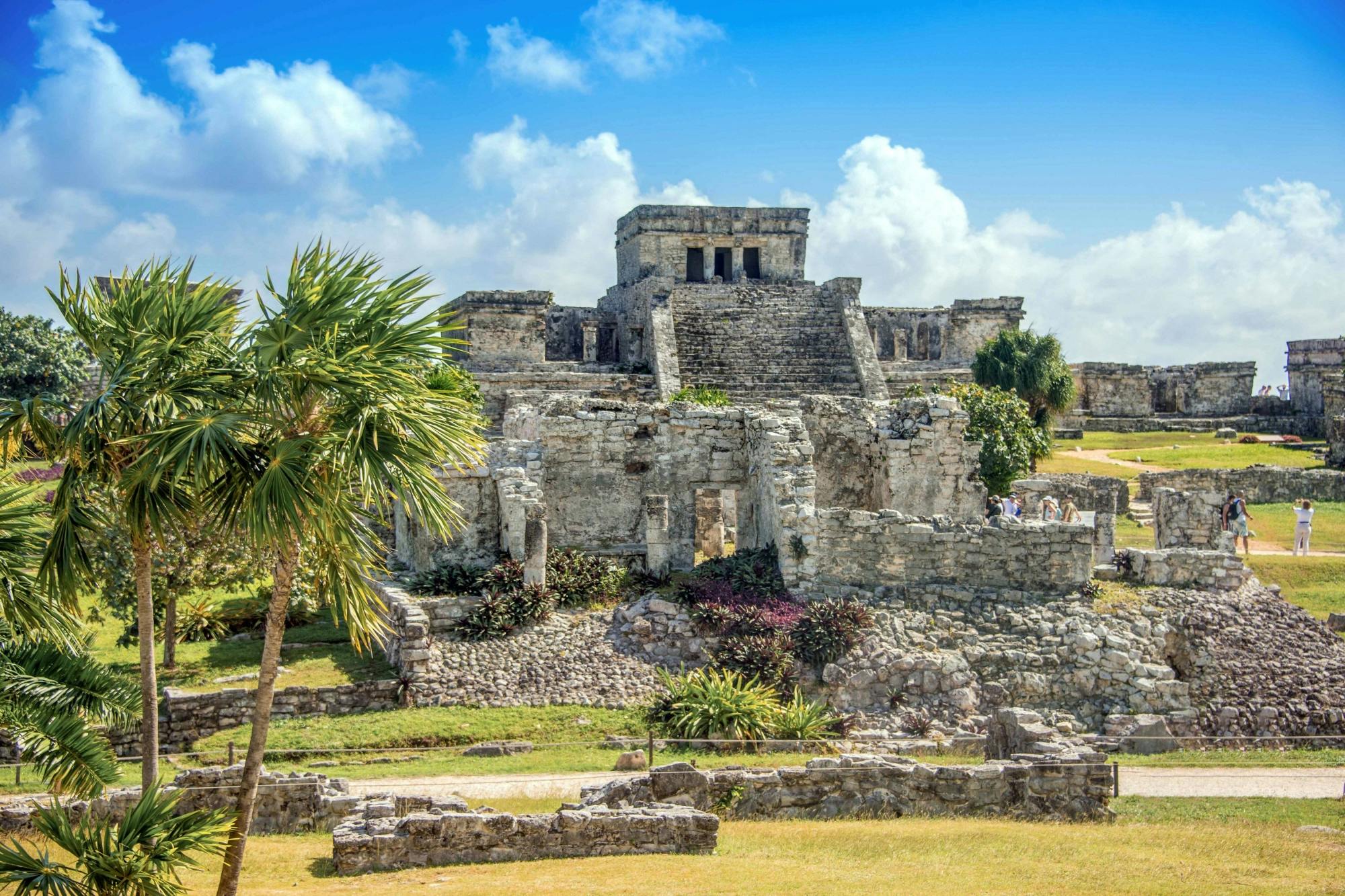 Tulum, Cenotenschwimmen, Schildkrötenschnorcheln & Beach Club Combo Tour