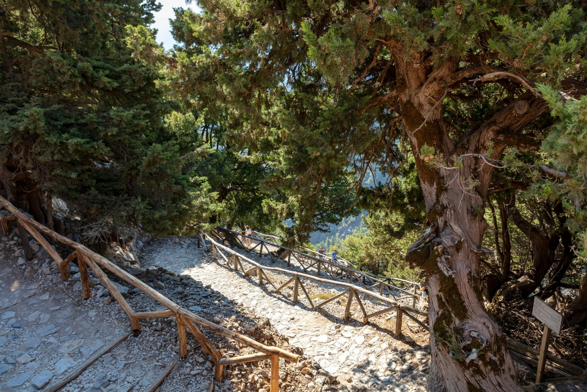 Gorges de Samaria depuis Plakias