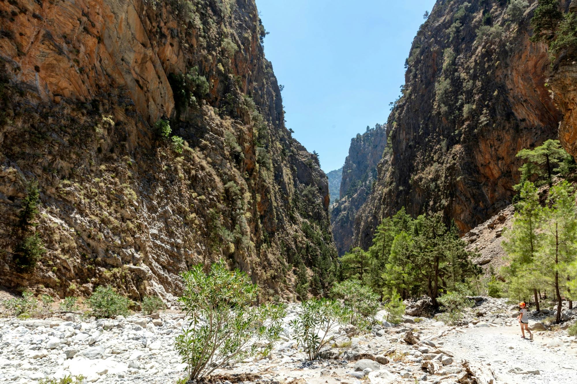 Samaria Gorge from Plakias