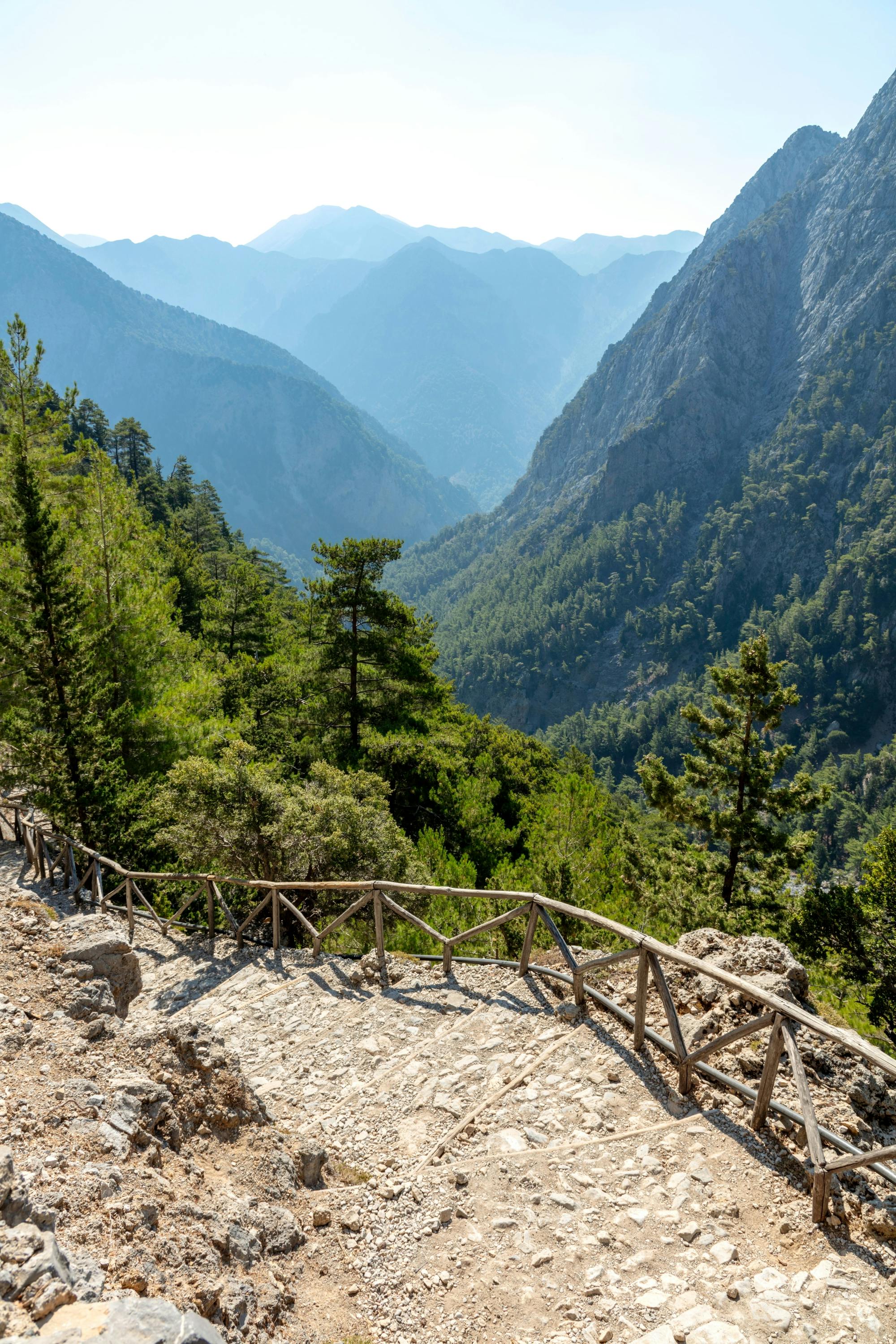 Samaria Gorge from Plakias