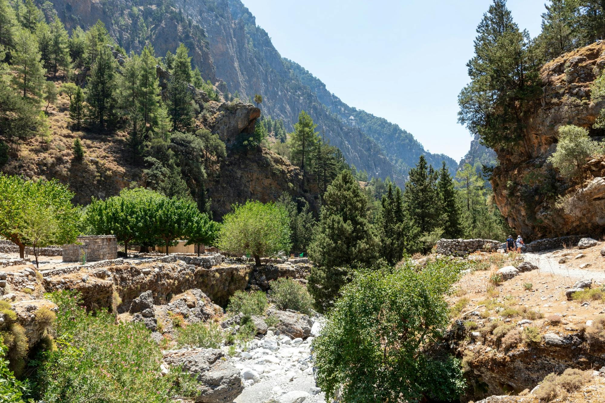 Samaria Gorge from Plakias