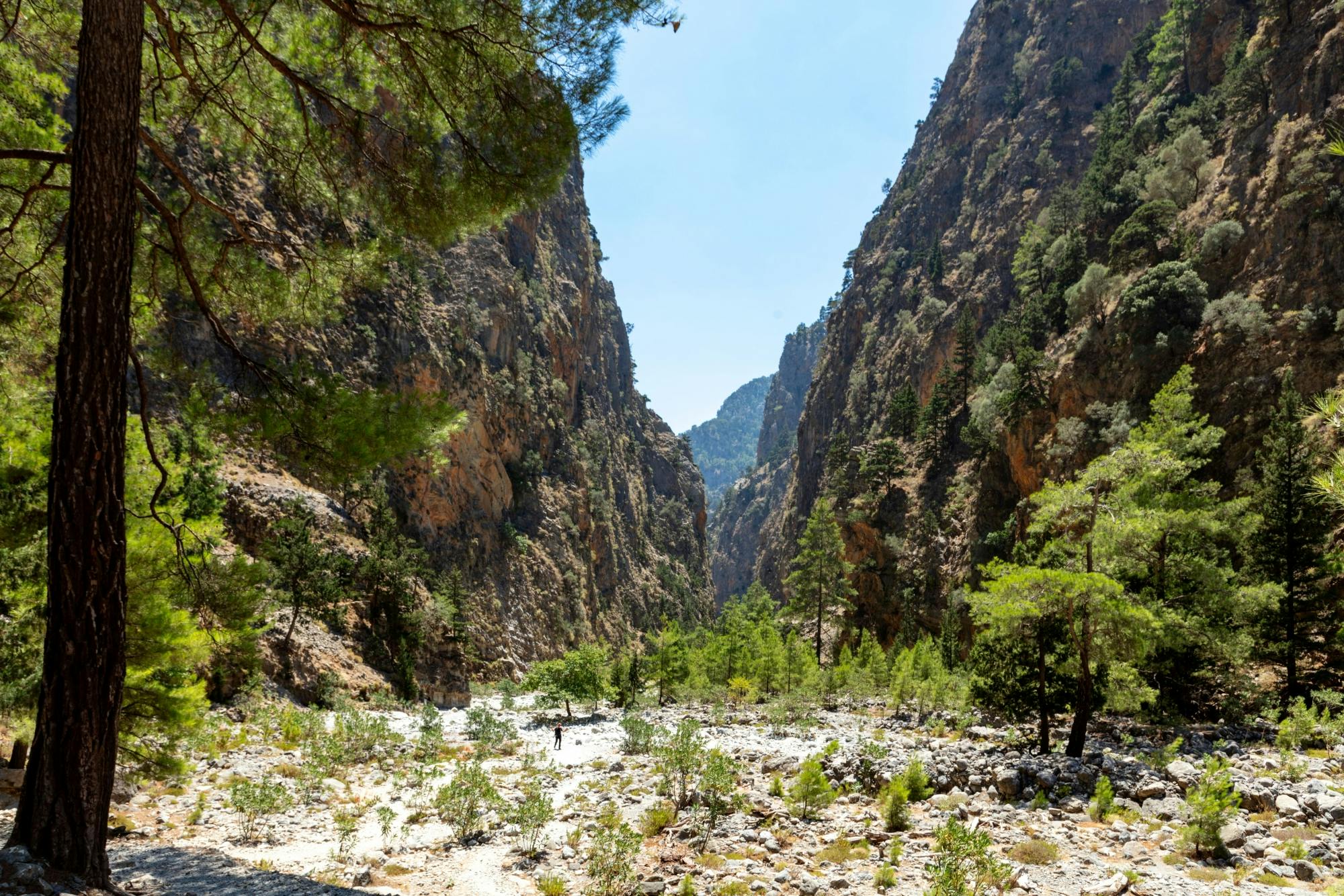 Samaria Gorge from Plakias