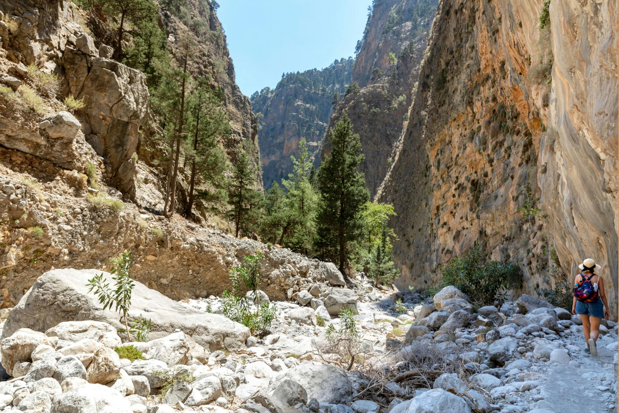 Samaria Gorge from Plakias