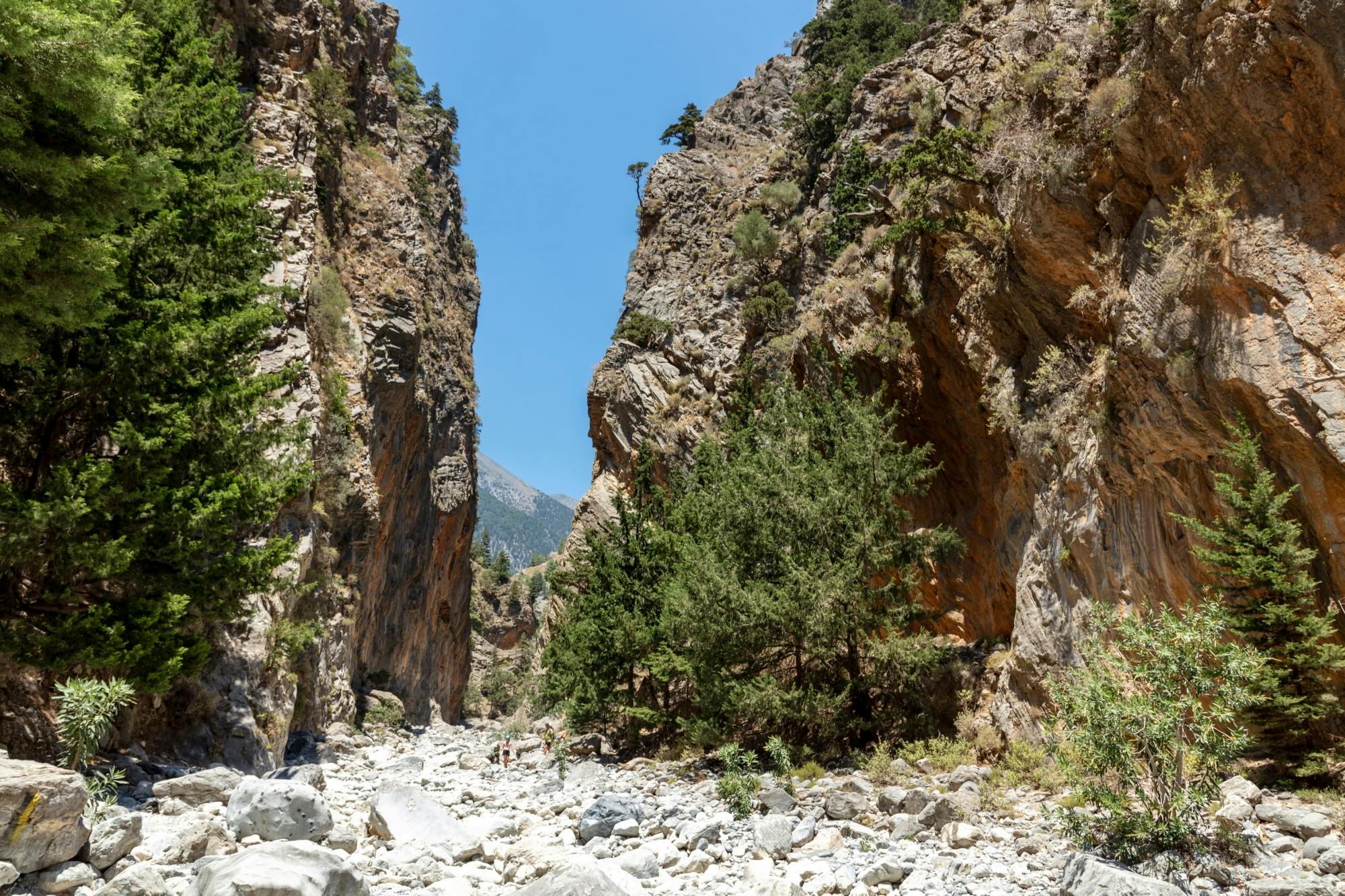 Samaria Gorge from Plakias