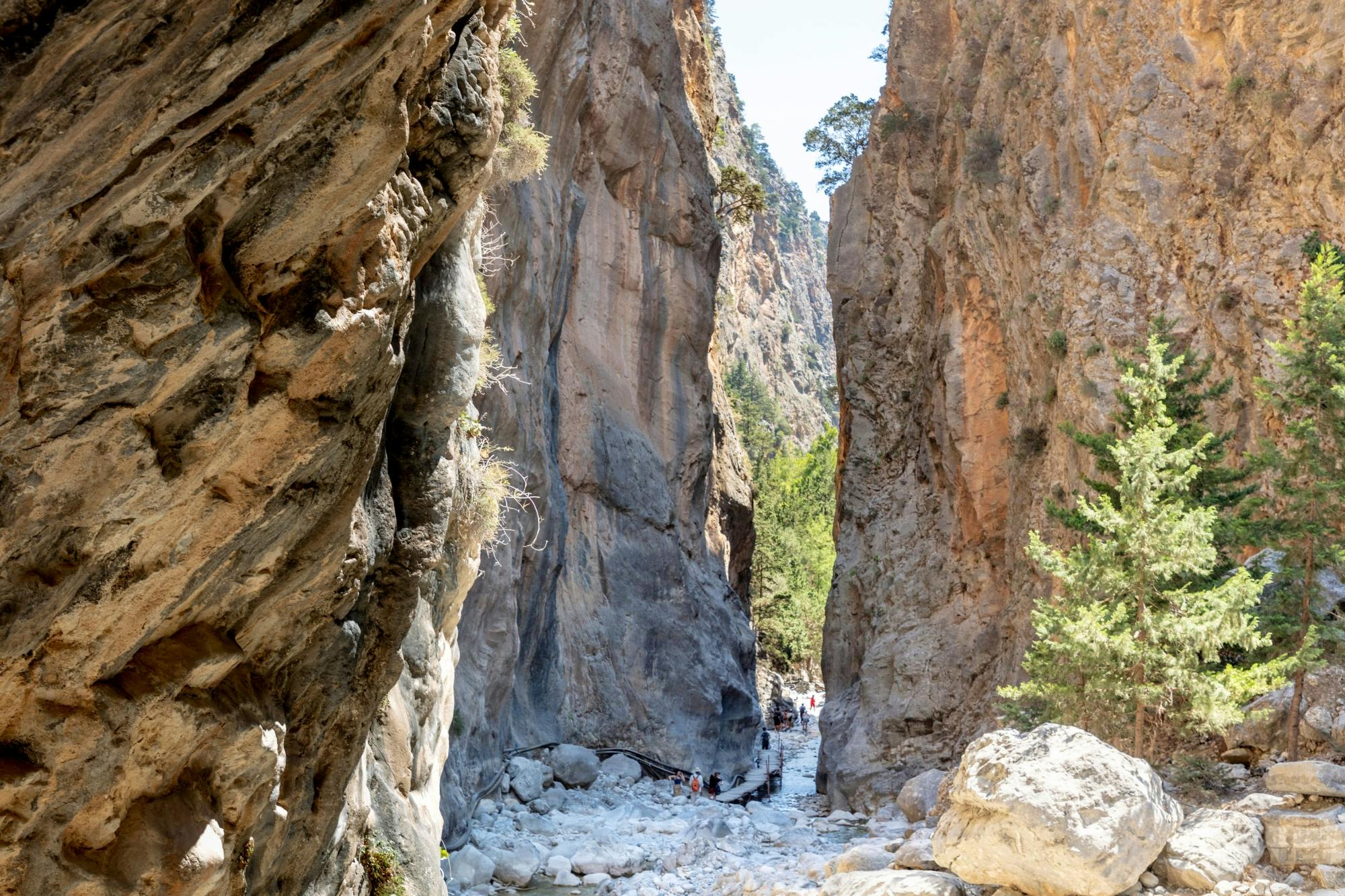 Samaria Gorge from Plakias