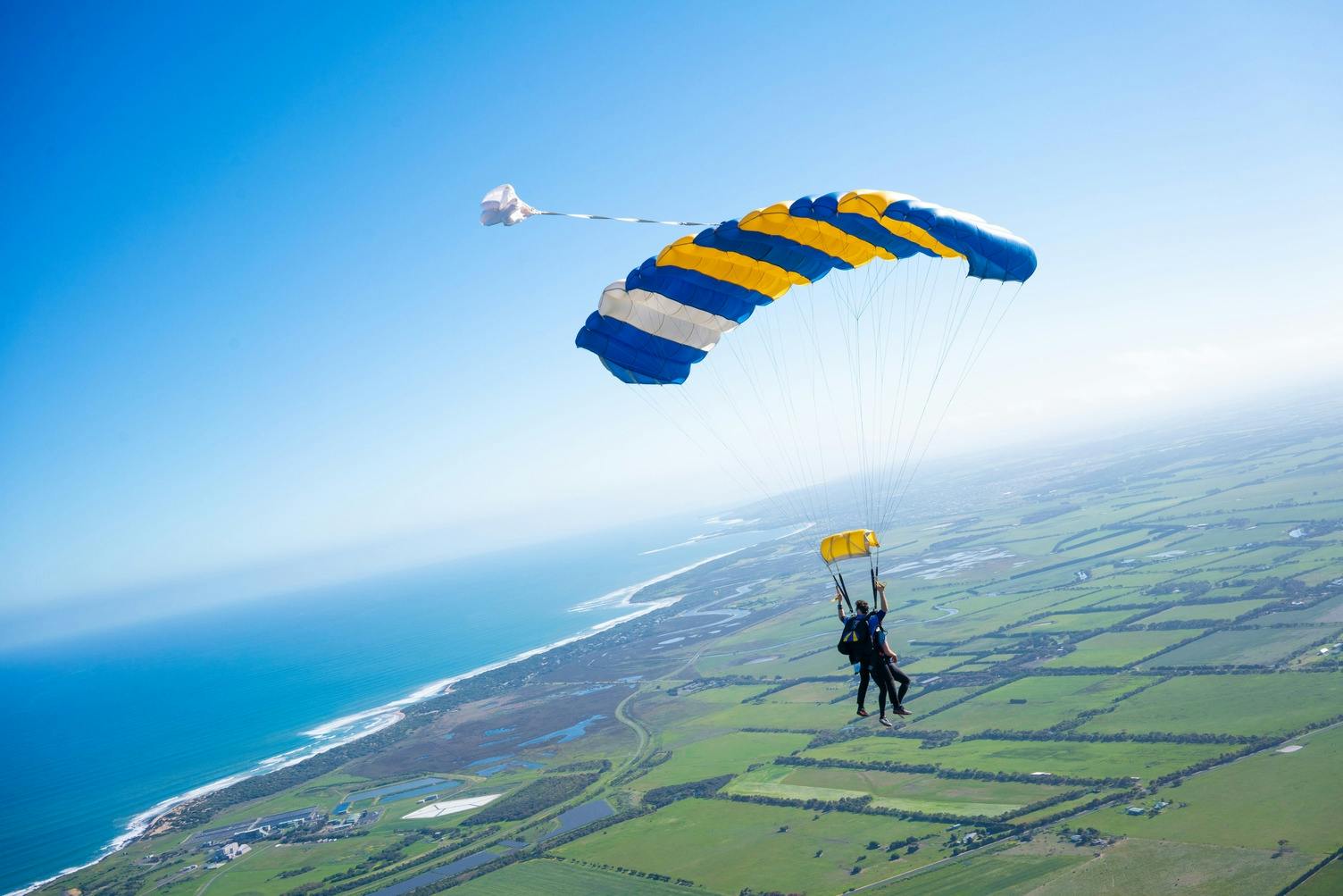 Skydive op Great Ocean Road op weekdagen tot 15.000 voet