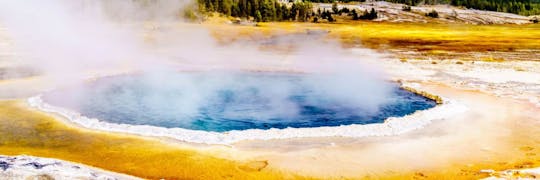 Selbstgeführte Audio-Wanderung durch Old Faithful