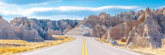 Visite audio autoguidée en voiture du parc national des Badlands