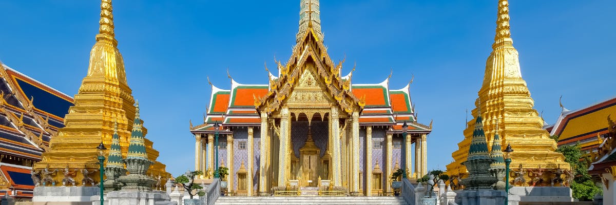 Zelfgeleide wandeltochtbundel naar de tempels van Bangkok