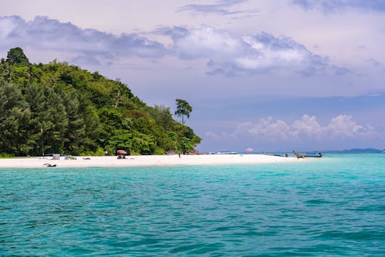 Passeio de lancha rápida para Koh Phi Phi e Bamboo saindo de Lanta