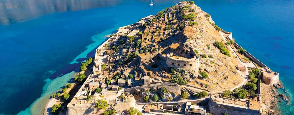 Spinalonga Island guided tour with seaside villages and lunch