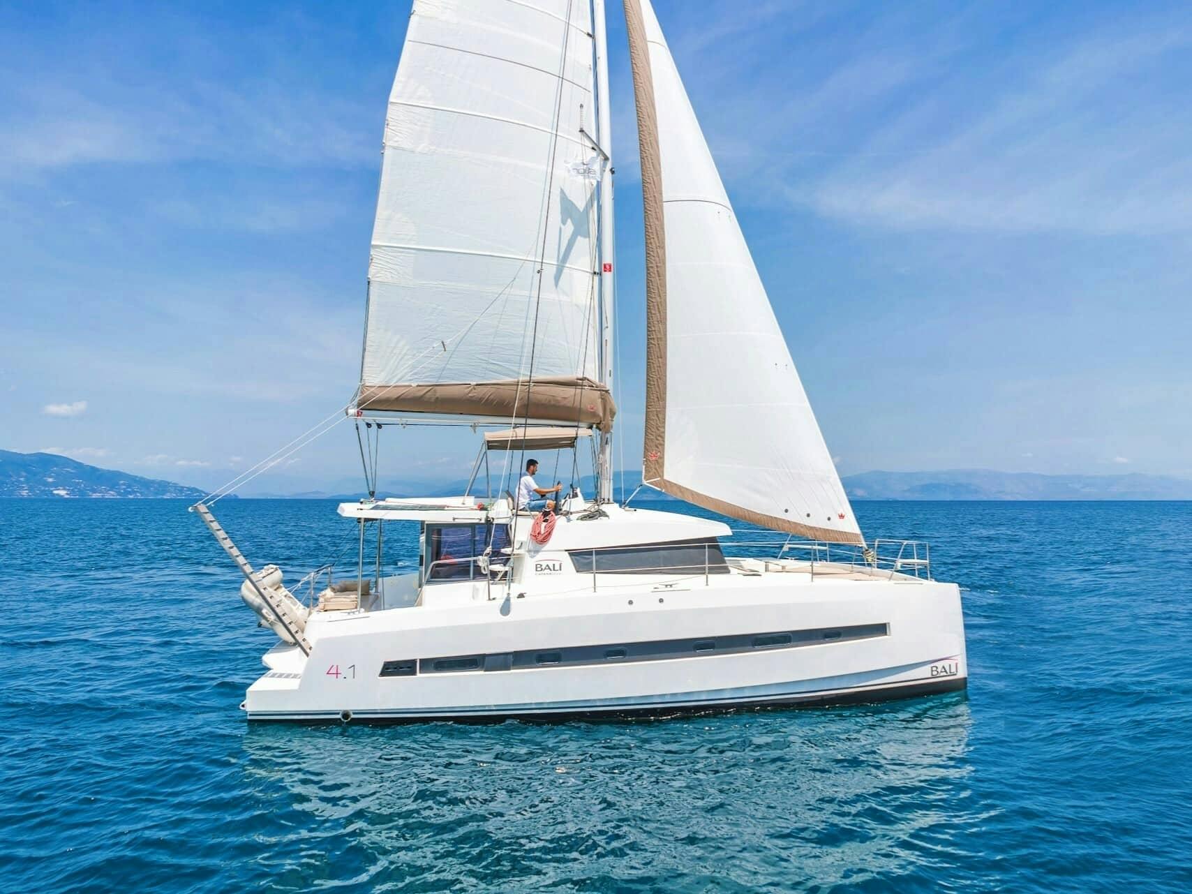 Luxury Catamaran cruise in Panormos