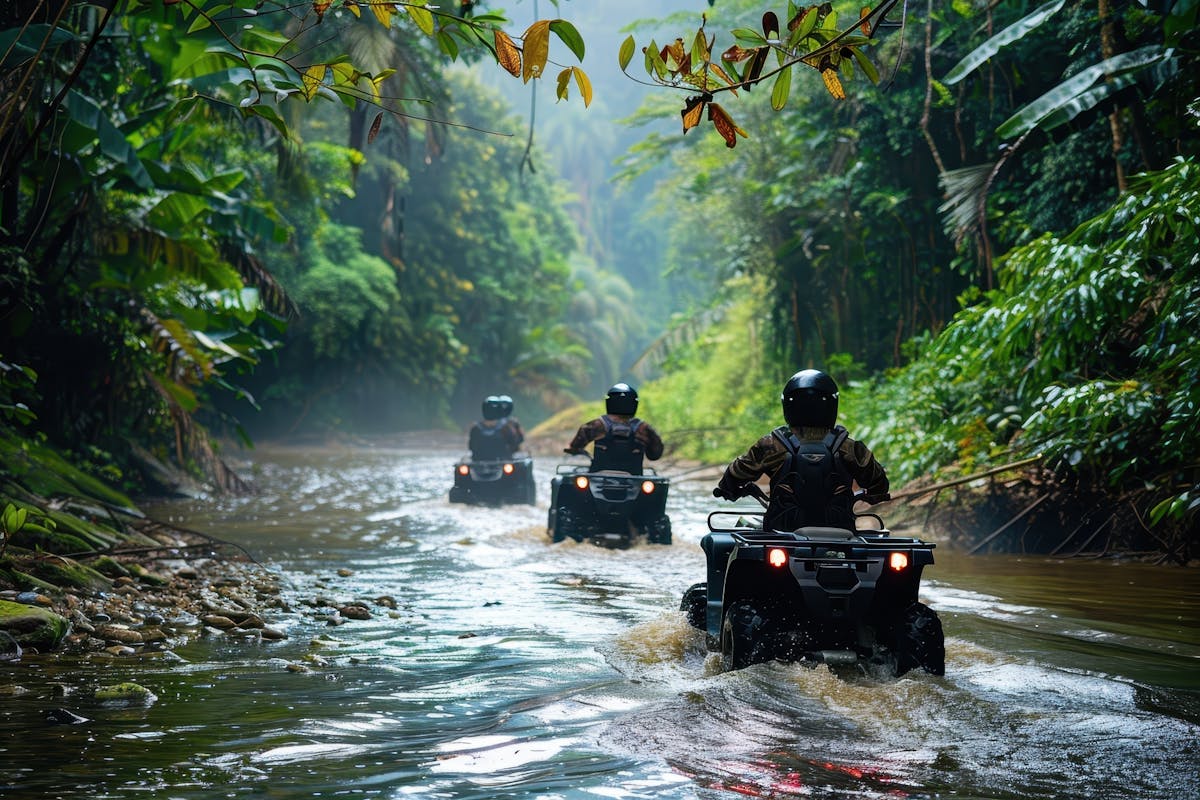 Tangolunda Ranch en Copalita River Exploration per ATV vanuit Huatulco