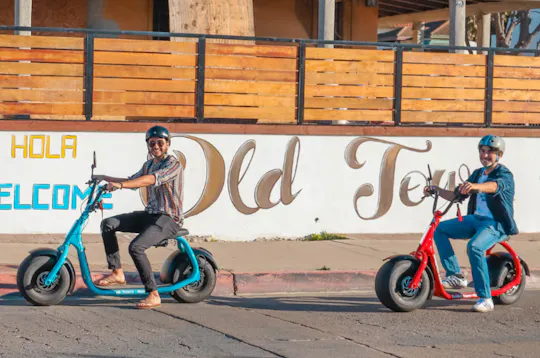 2-hour Old Town and Downtown electric scooter tour